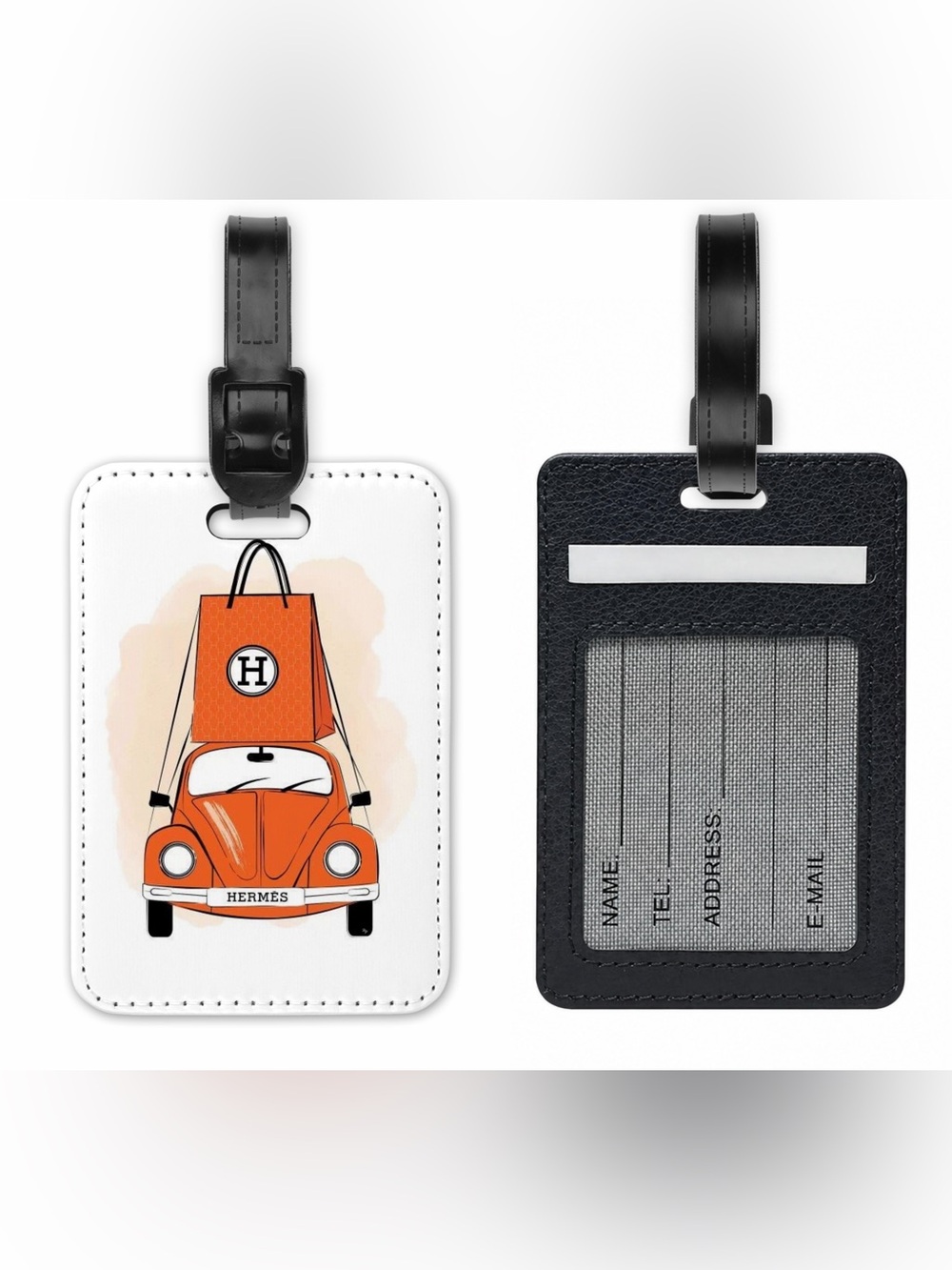 HANDMADE FASHION Luggage ID Tag